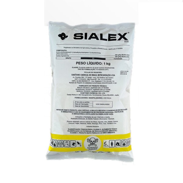 FUNGICIDA - BACTERIOSTÁTICO - SIALEX 1 KG