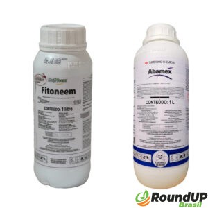 Abamex 1 Litro + Óleo de Neem Fitoneem 1 Litro